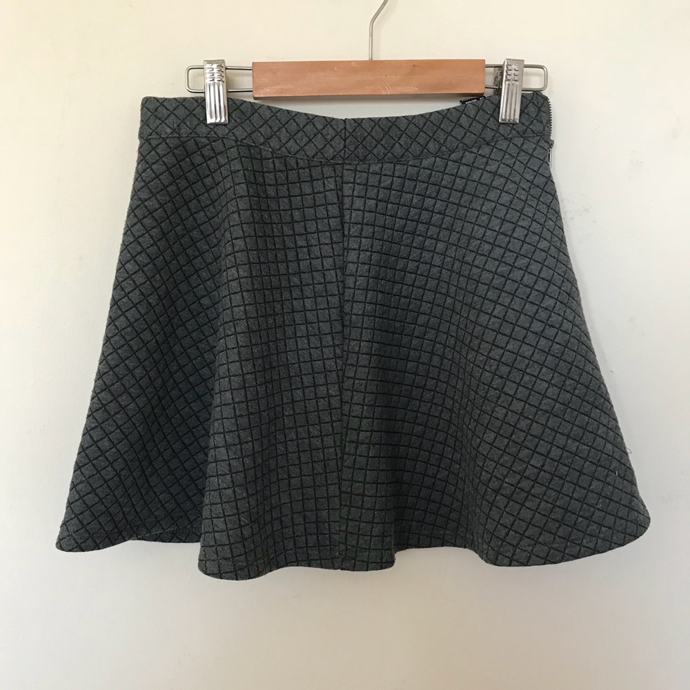 Grey Forever 21 Skirt
